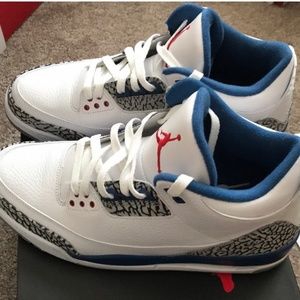 Jordan 3 III True blue Size 12 men's